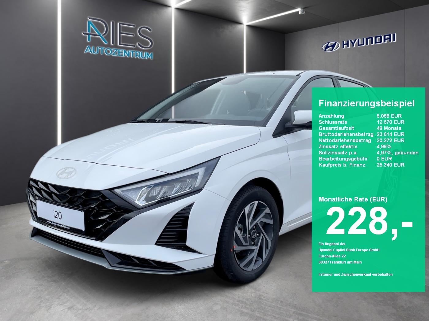 Hyundai i20 1.0 T-GDI Trend LED*Navi*SHZ*Kam.*PDC*AUT*LM