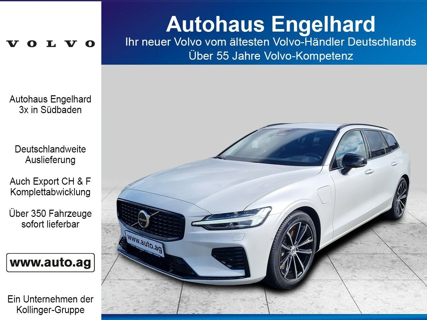 Volvo V60 T6 PLUS DARK DEAL 588 EURO
