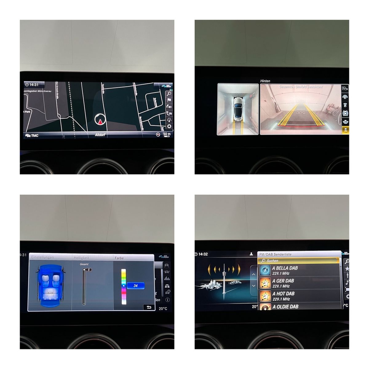 Fahrzeugabbildung Mercedes-Benz C 300 Cabrio AMG-LINE/VRTL COCPIT/360*/BURMESTER