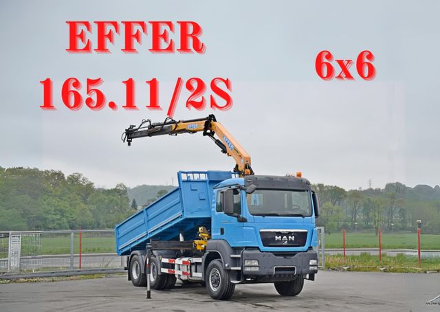 MAN TGS 26.360 Kipper 5,50m*EFFER 165.11/2S+FUNK*6x6