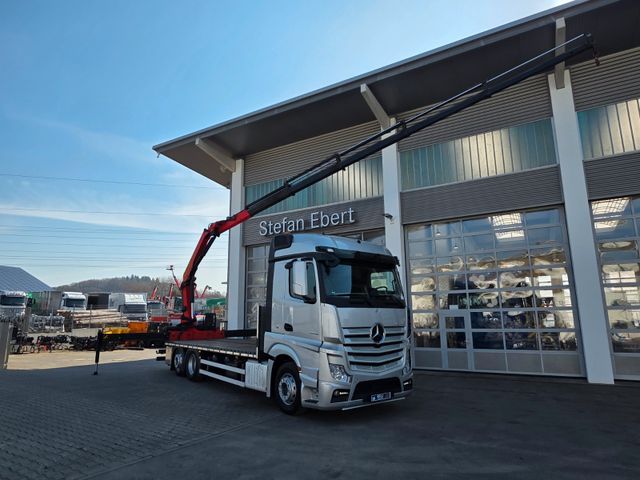Mercedes-Benz Actros 2543 L 6x2 Palfinger PK 18002-EH D Funk