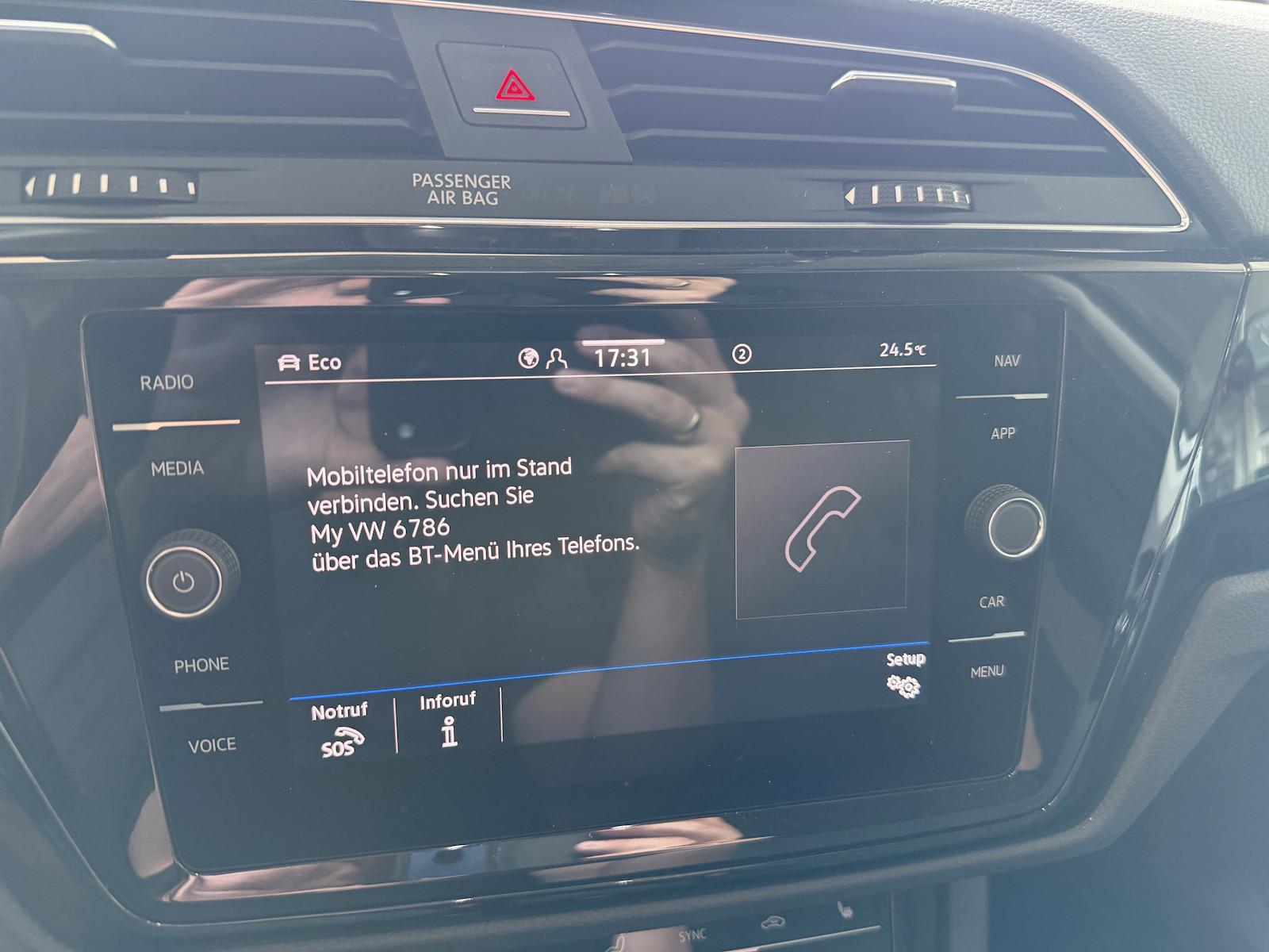 Volkswagen Touran 1,5TSI DSG Highline LED 7 Sitze NAVI AHK, миниатюра 17
