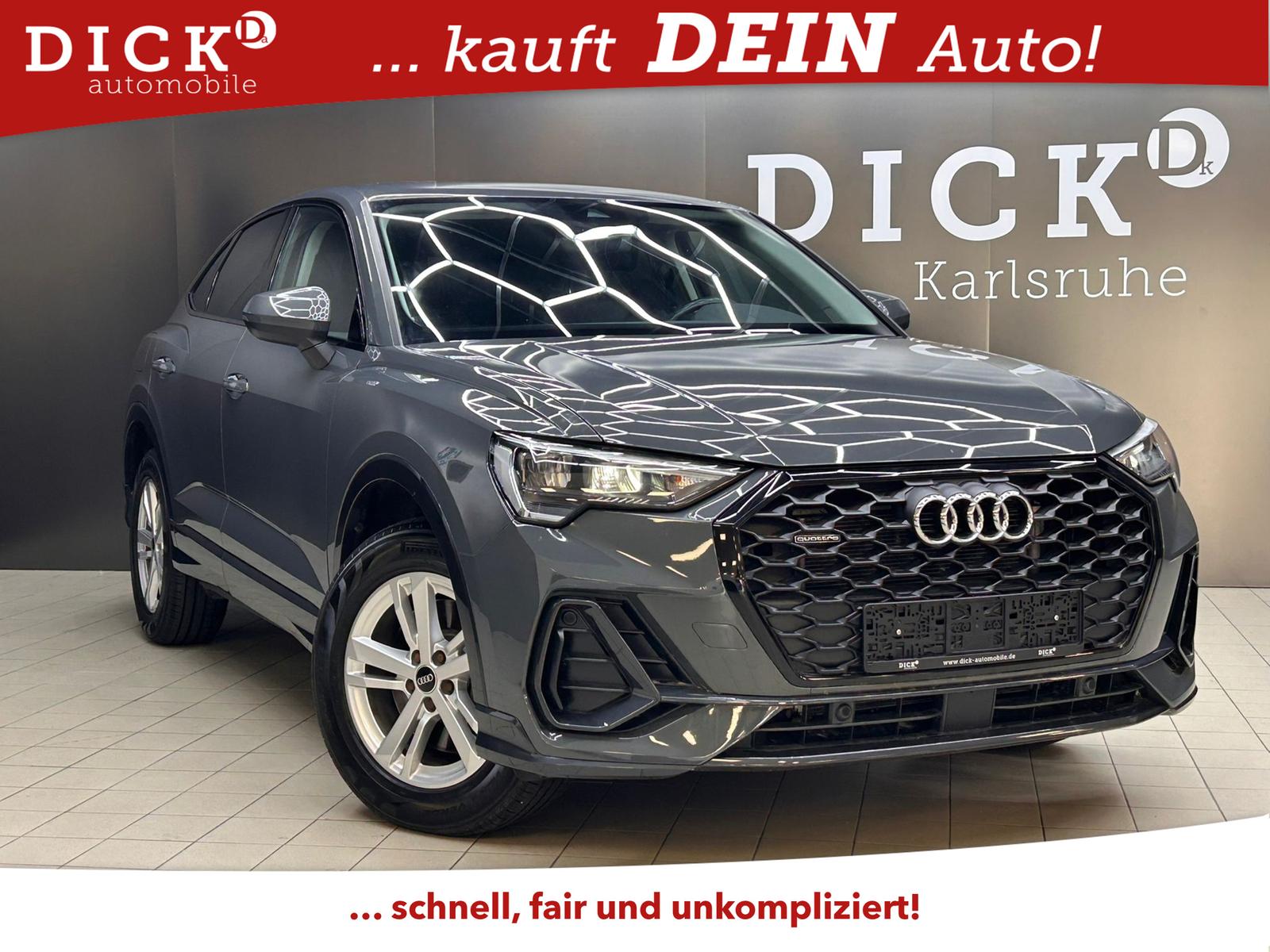 Audi Q3 SPORTBACK 40 TDI Quat OPTIK SCHWARZ+LED+AHK+