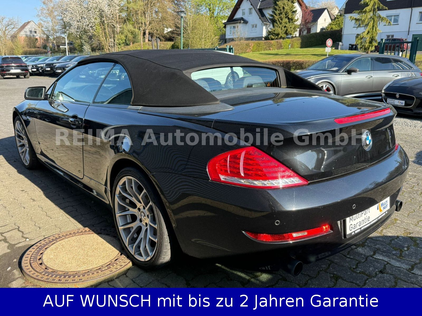 Fahrzeugabbildung BMW 630i Cabrio , HUD, Scheckheft bei BMW, Navi
