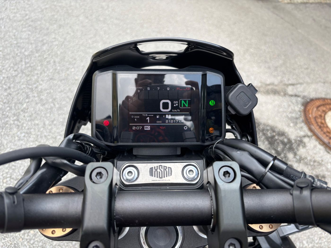 Fahrzeugabbildung Yamaha XSR 900 viel Zubehör!