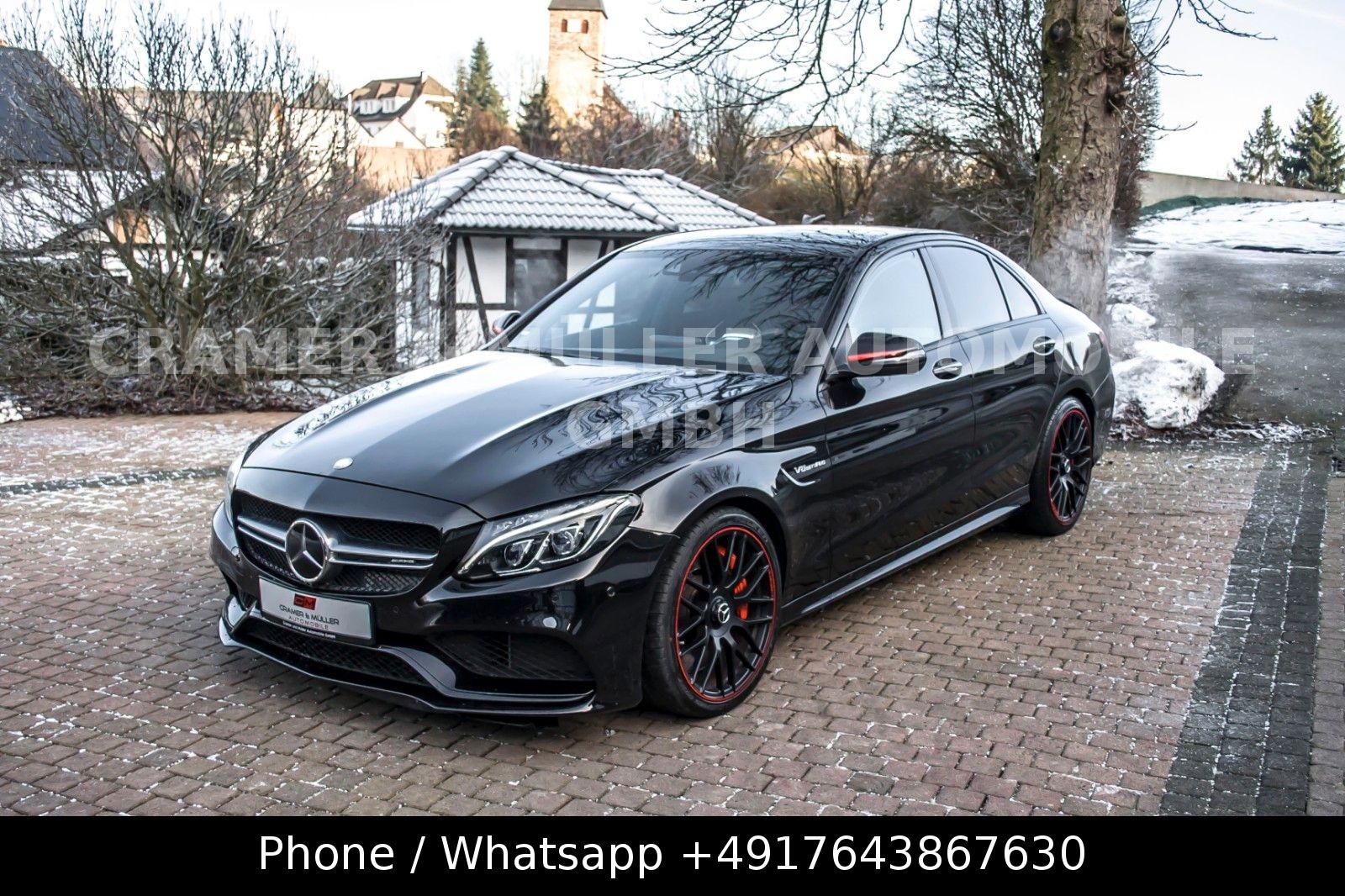 Mercedes-Benz W205 C63S AMG Edition 1 Schalensitze Perf. AGA