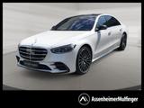 Mercedes-Benz S 450 d 4MATIC lang +MBUX+AMG+Navi+Pano+Massage - weiße Mercedes-Benz S 450