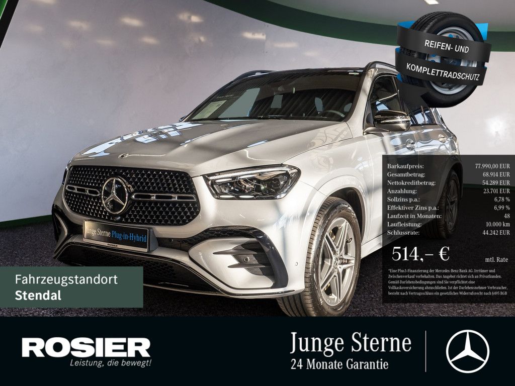 MERCEDES-BENZ GLE 350 de 4M AMG Sport Advanced+ AHK Distr. LED