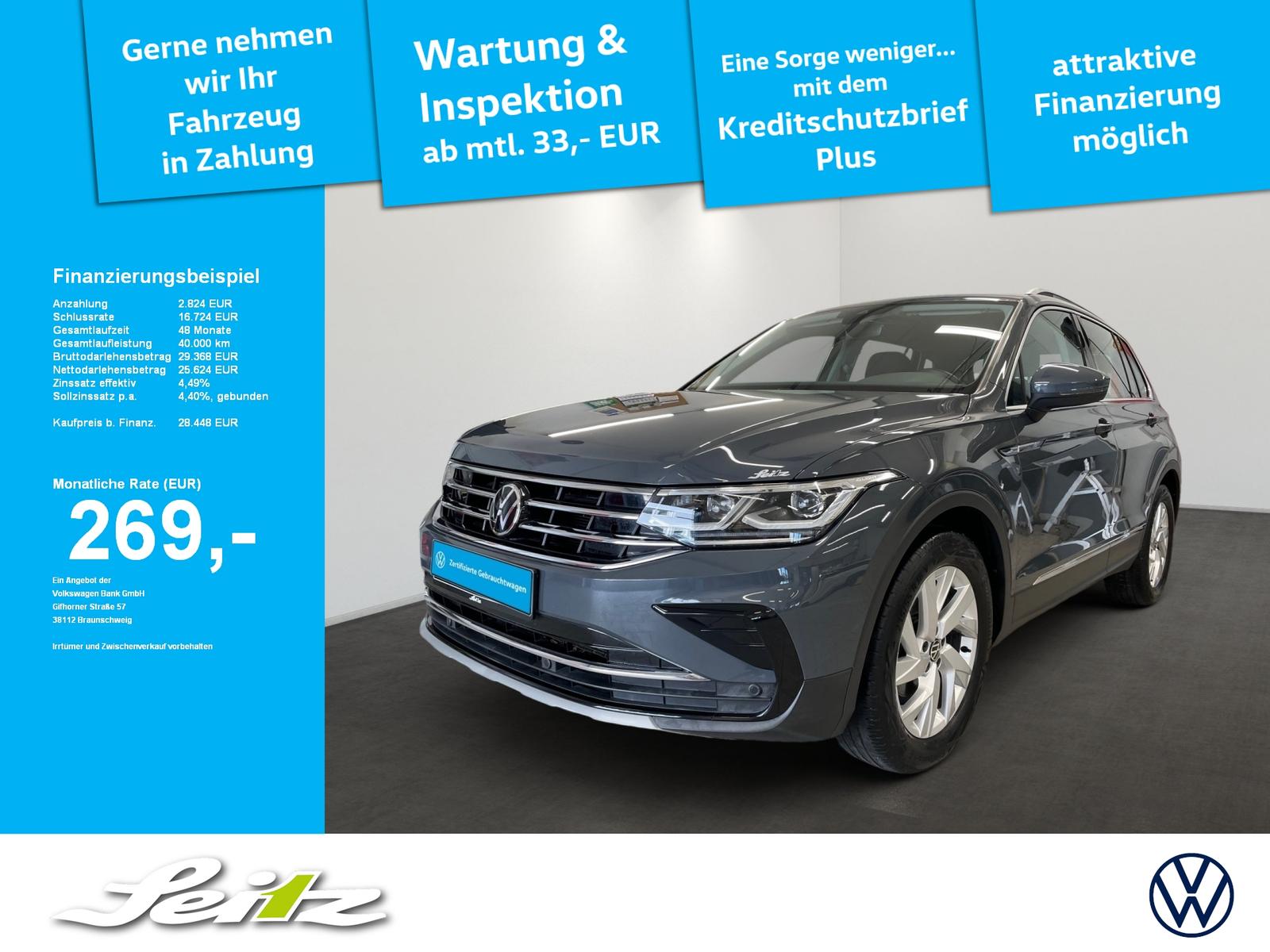 Volkswagen Tiguan 1.5 TSI Elegance *AHK*MATRIX*KAMERA*