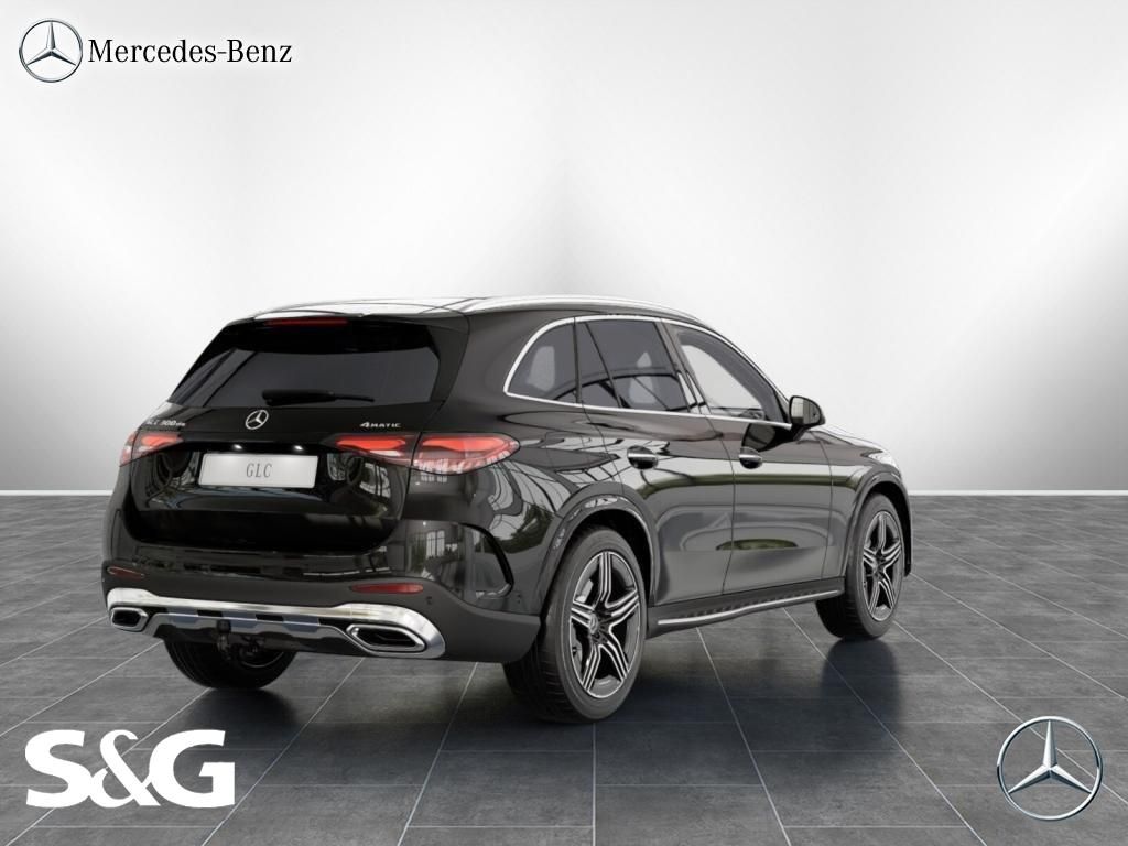 Mercedes-Benz GLC 300 de 4M mit EQ Hybrid AMG MBUX+360°+ Pano imagem 3