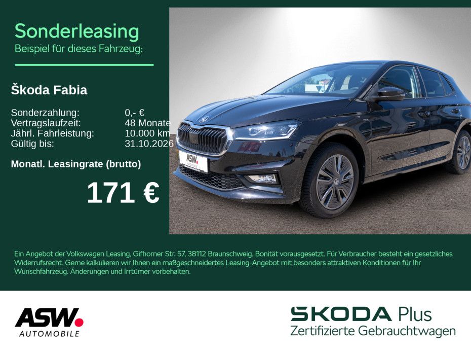 Skoda Fabia Tour 1.0 TSI DSG LED Navi RFK PDC SHZ