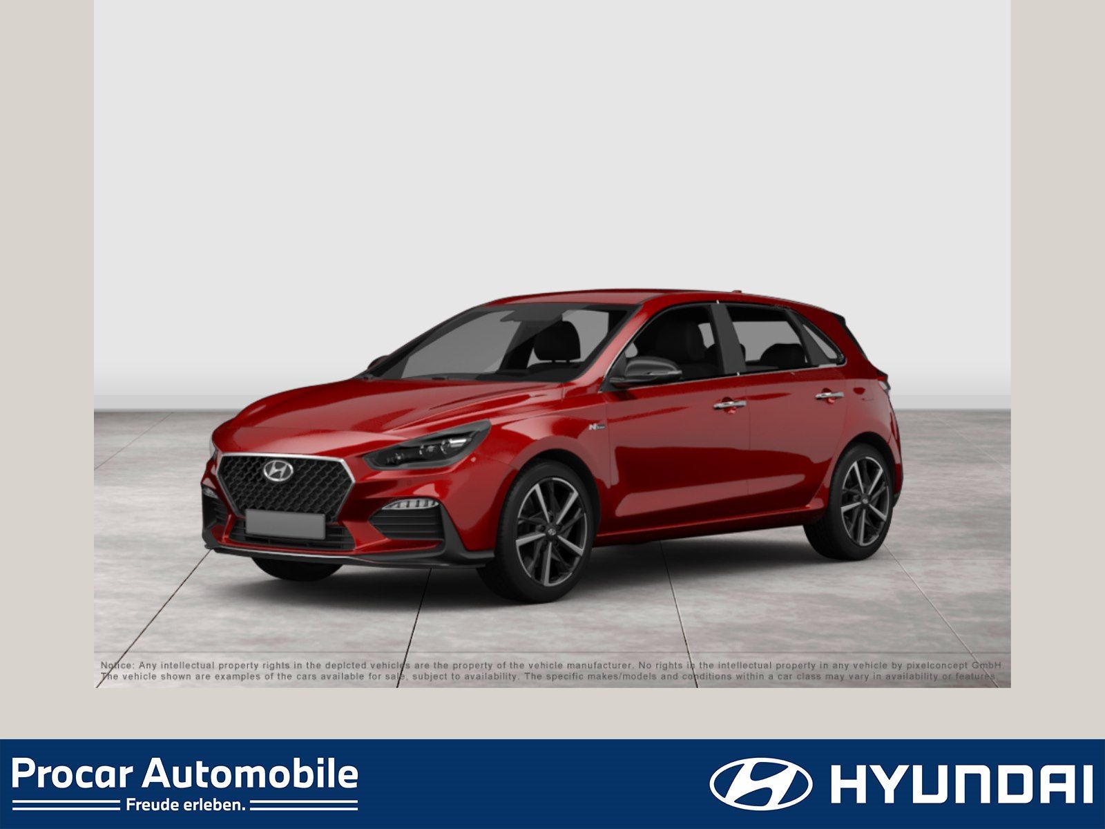 Hyundai i30 N LINE, 5-Türer, 1.6 T-GDI, 150PS, 7-DCT, PA
