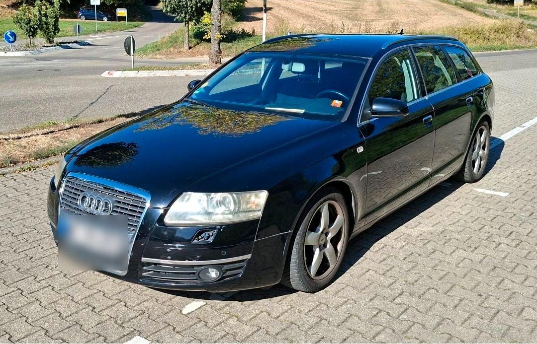 Audi A6 2006 — rear view