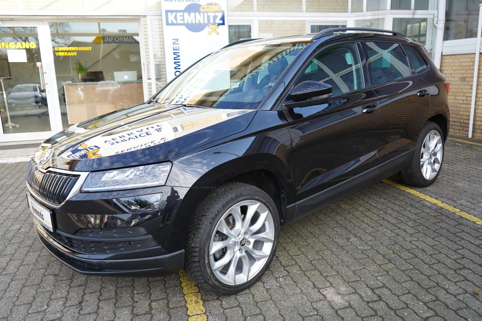 Skoda Karoq 2.0l TDI DSG 4x4 Leder AHK LED 19" Allwett