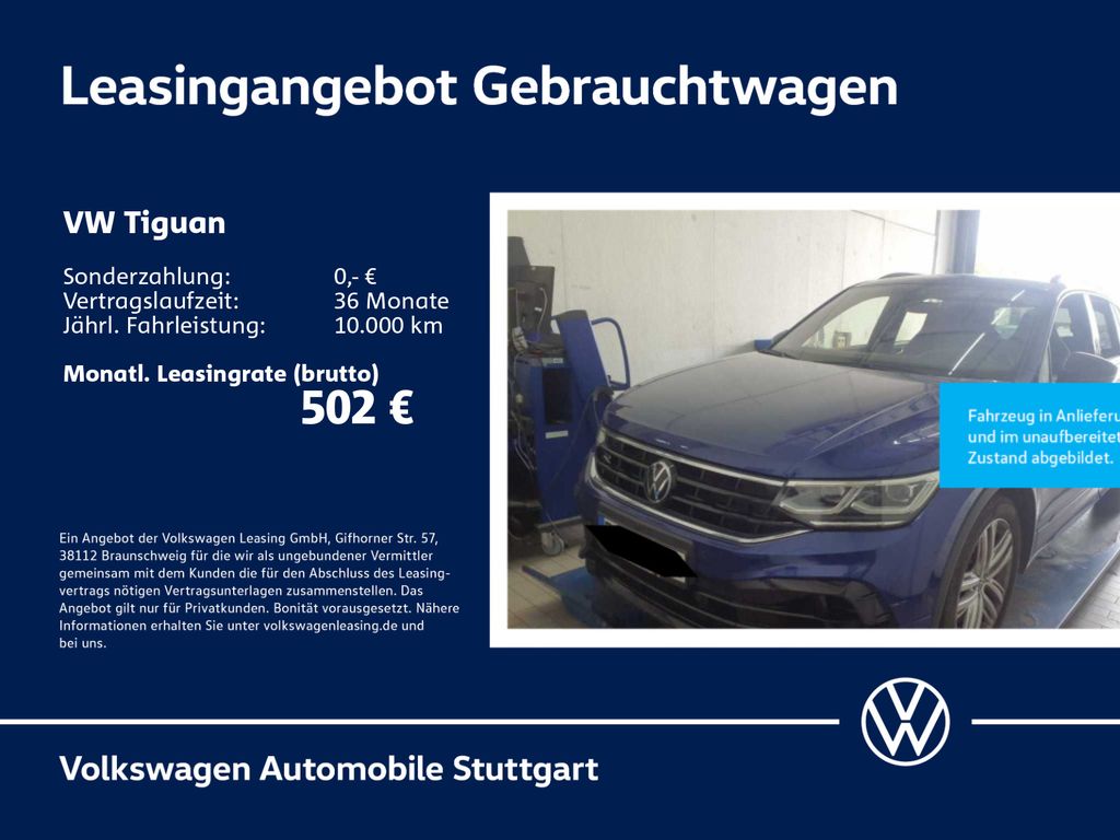 Tiguan R 2.0 TSI DSG Navi Kamera Pano AHK ACC