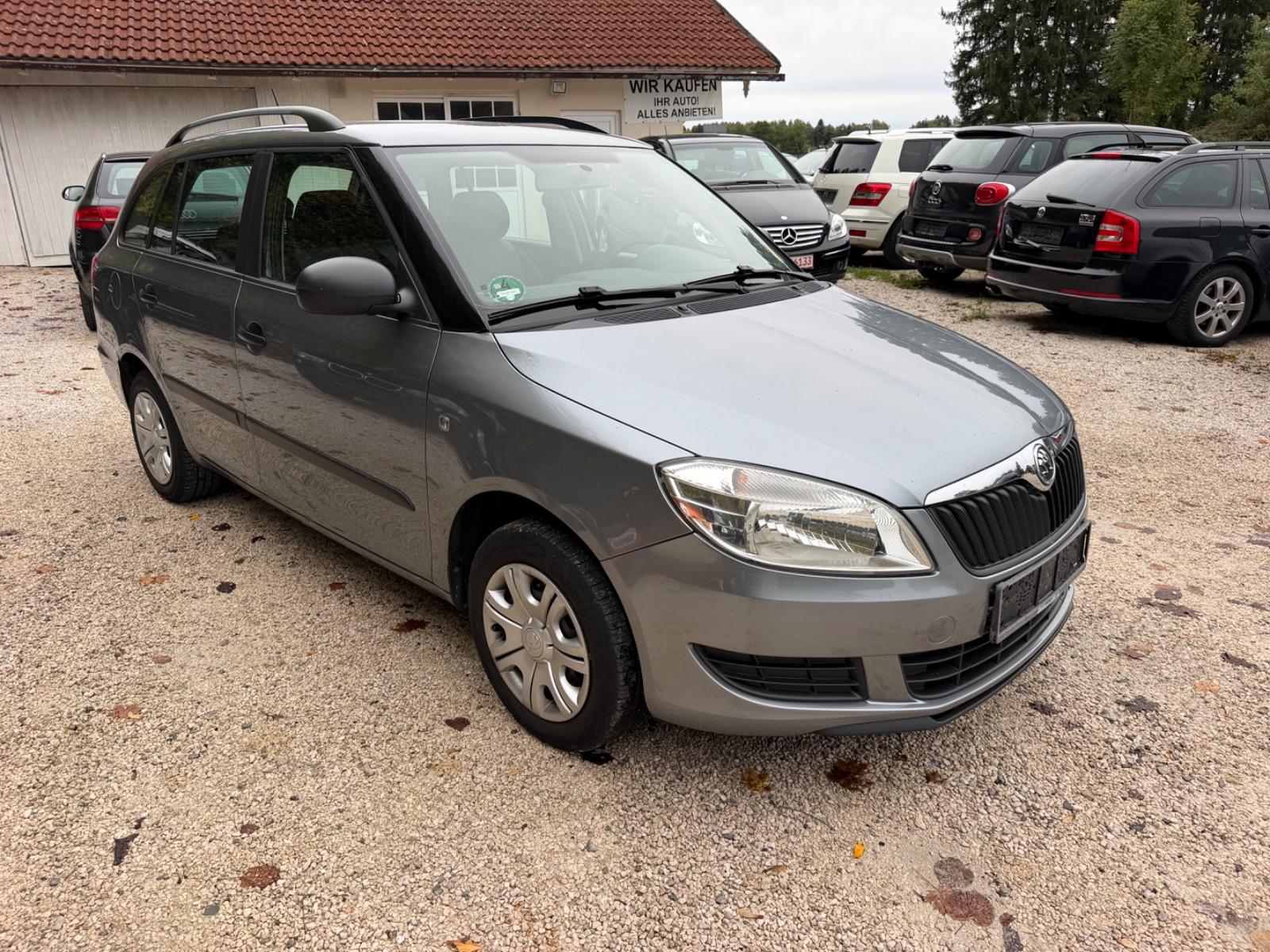 Skoda Fabia 2013 — rear view
