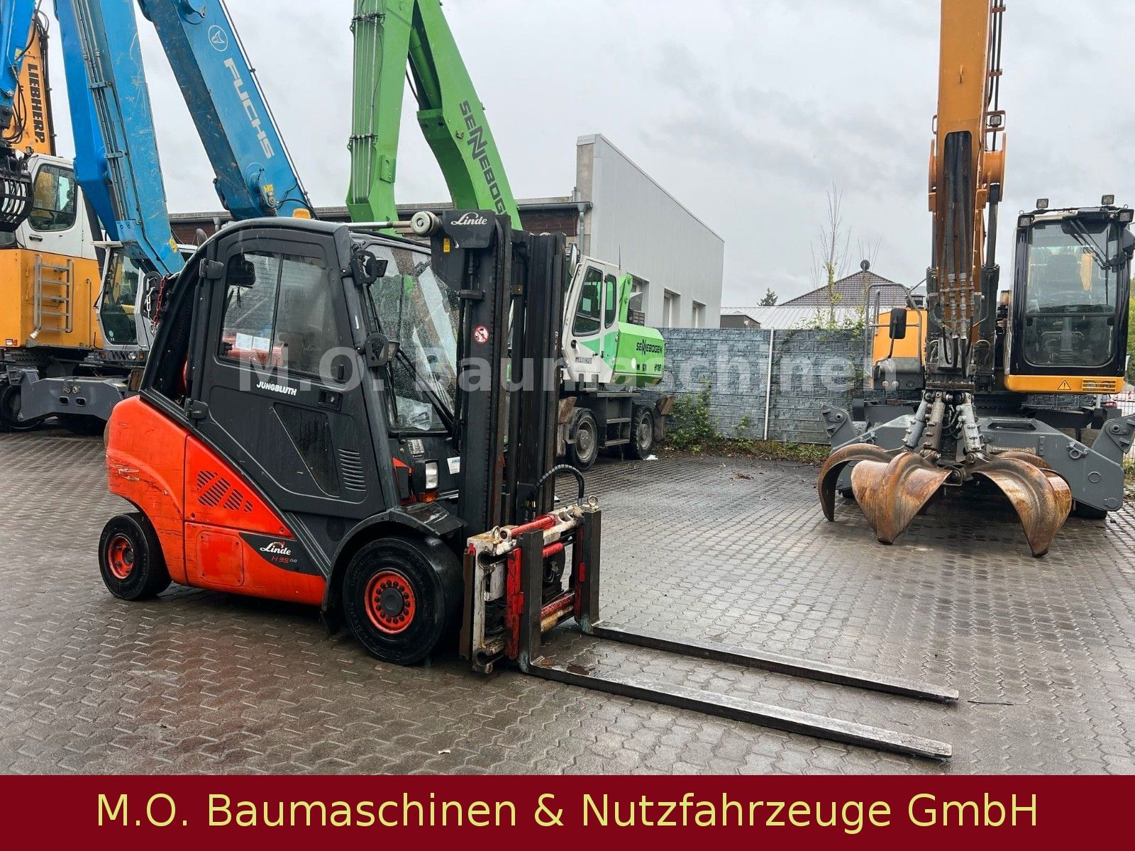 Fahrzeugabbildung Linde H 35 T-02 EVO / SS /Duplex Mast/ Gas /3,5t/3,10m
