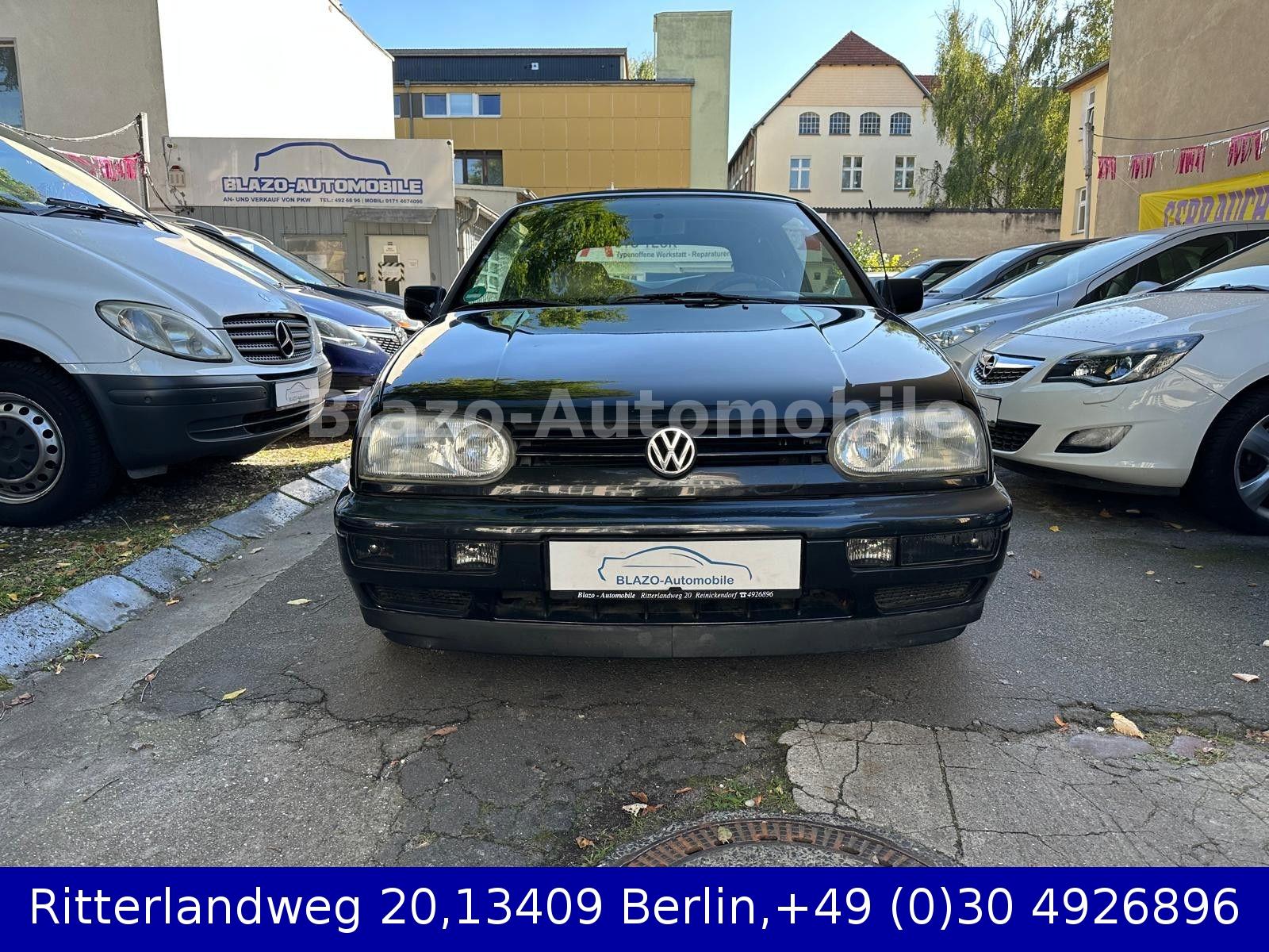 Volkswagen Golf III Cabriolet Classic Edition *HU 7/2027*