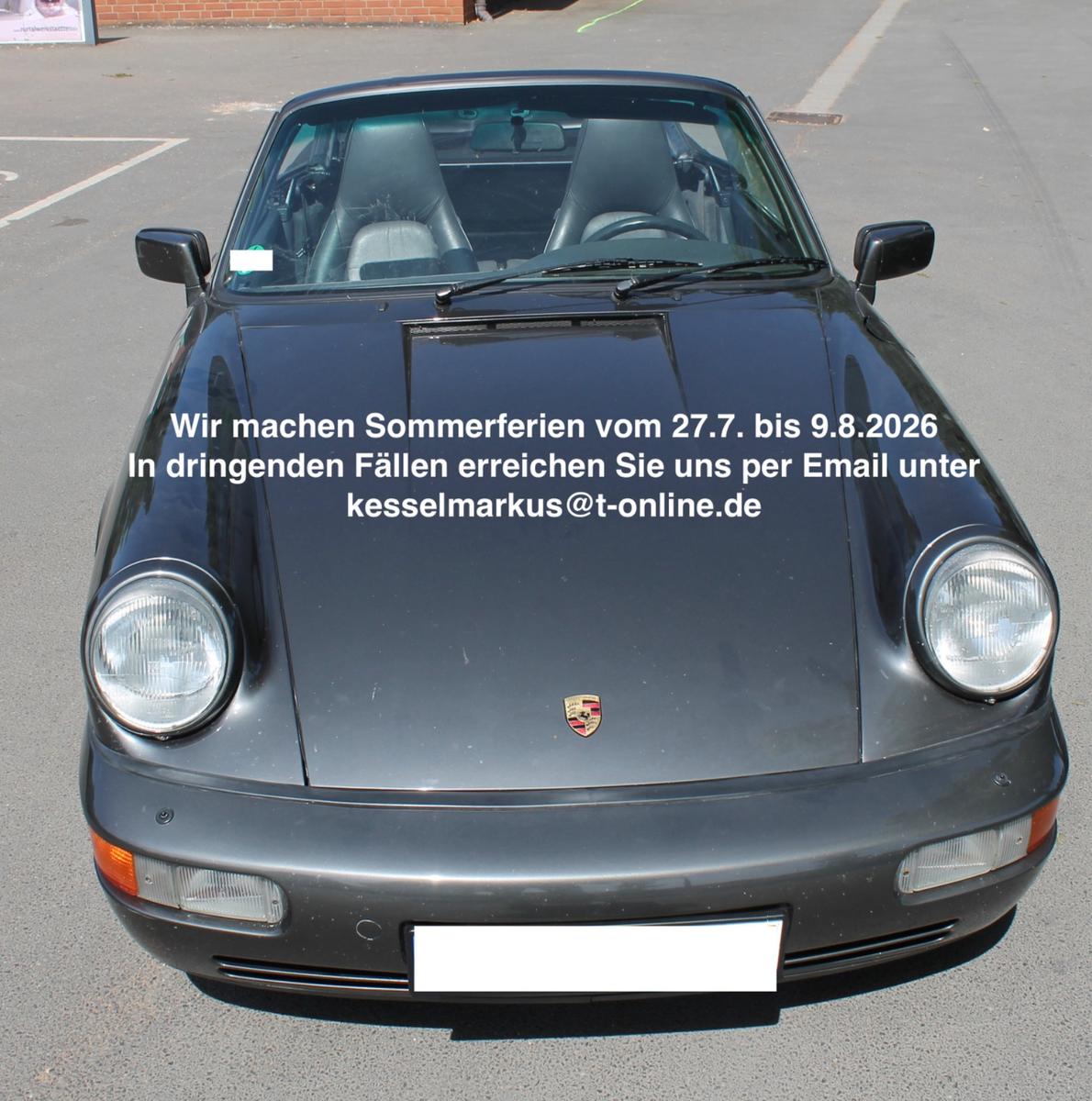 Porsche 964 C4 Cabrio C00 Schalter Klima