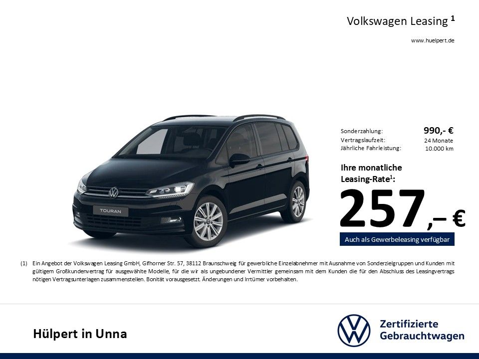 Volkswagen Touran 1.5 HIGHLINE 7SITZE AHK CAM ACC LM17 NAVI foto 3
