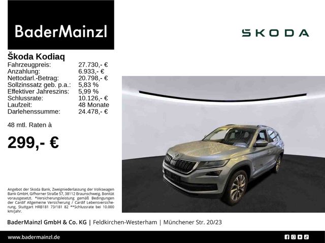 Skoda Kodiaq 2.0 TDI DSG Clever LED Kamera 4xSHZ ACC