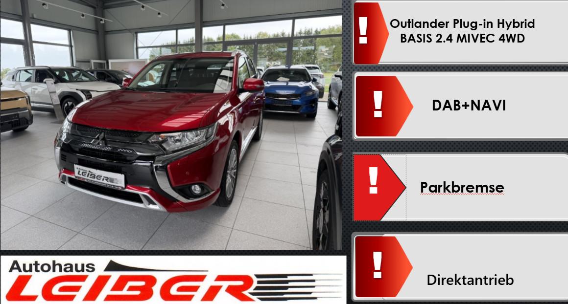 Mitsubishi Outlander Plug-in Hybrid BASIS 2.4 MIV