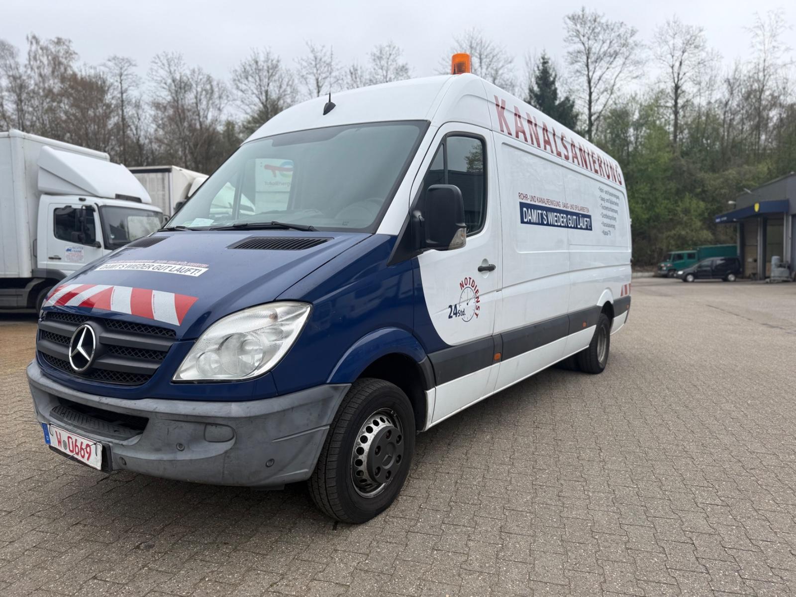 Mercedes-Benz 516 CDI, erst 222 Tkm, guter Zustand, Leistikow