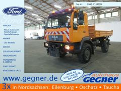 MAN LE 10.180 4x4 3-Seiten-Kipper Winterdienst