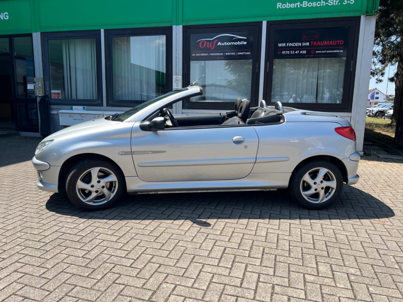 Peugeot 206 Cabriolet CC Quiksilver Top Garantie 1 Jahr.