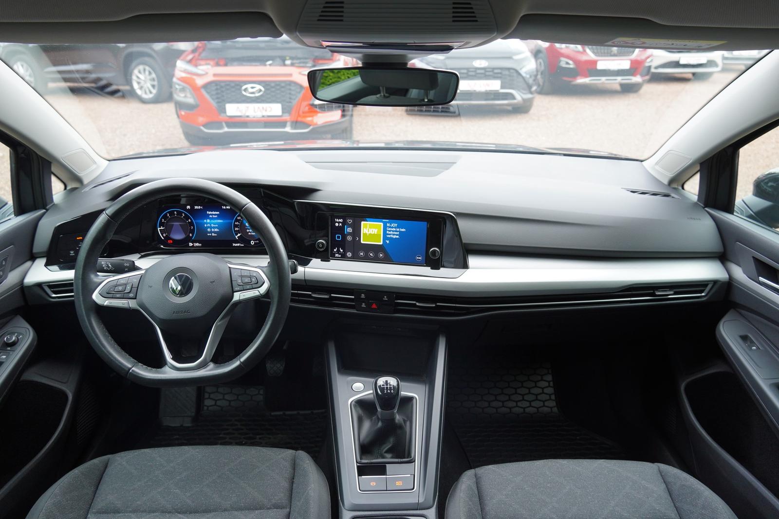 Volkswagen Golf VIII 1.5 TSI Life LED ACC Spurhalte, миниатюра 8