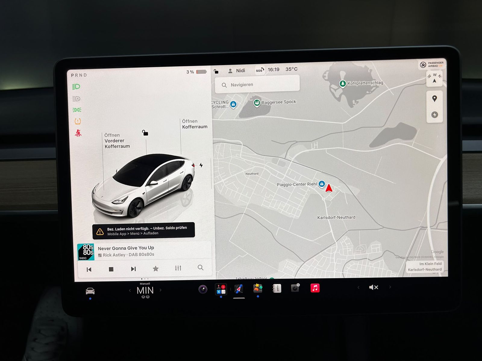 Fahrzeugabbildung Tesla Model 3 Long Range Dual AWD PANO+LED+NAVI+KAM+WP