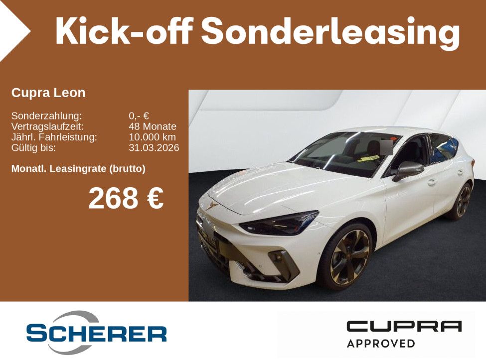 Cupra Leon 2.0 TDI DSG LED NAVI ACC RFK EPH