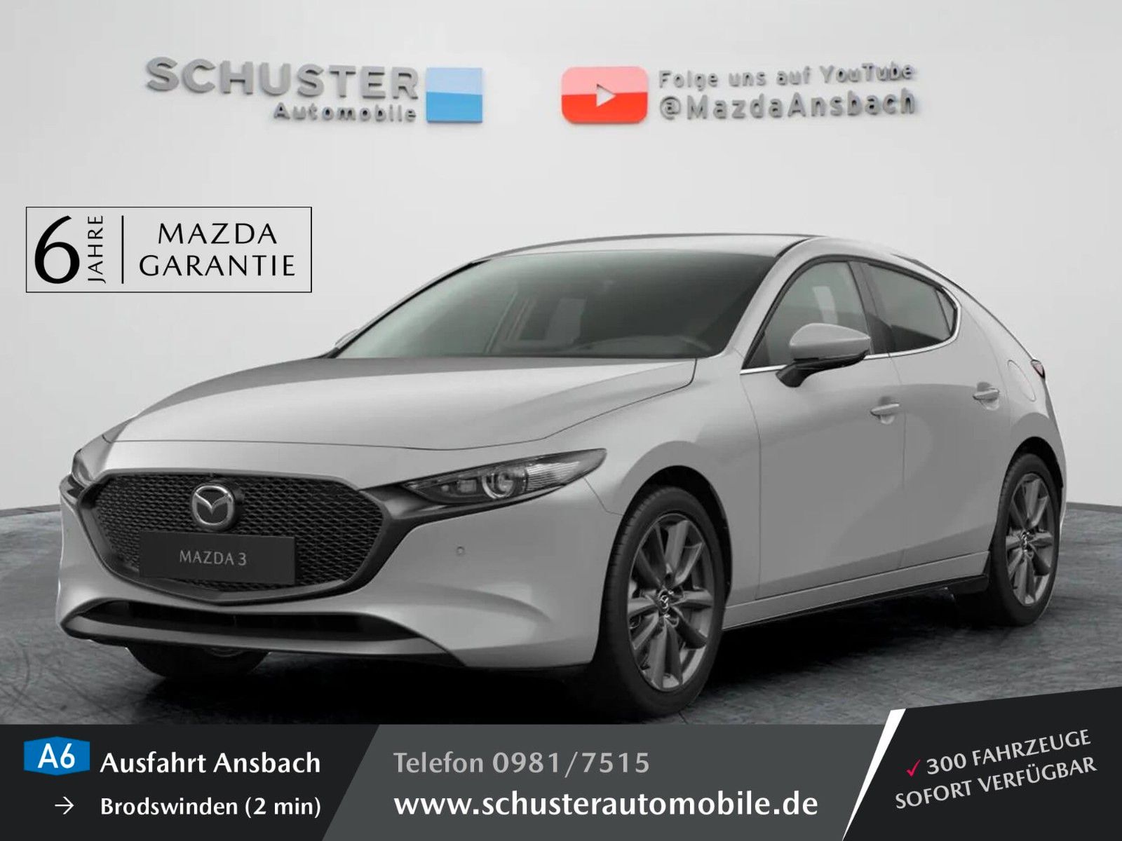 Mazda 3 2027 Takumi X186PS LEDER BOSE MATRIX 360° MRCC imagem 2