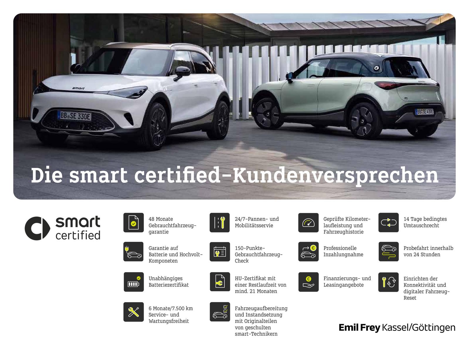 Smart Fortwo coupe EQ passion 22kW Lader Shz AdvancedP, миниатюра 25