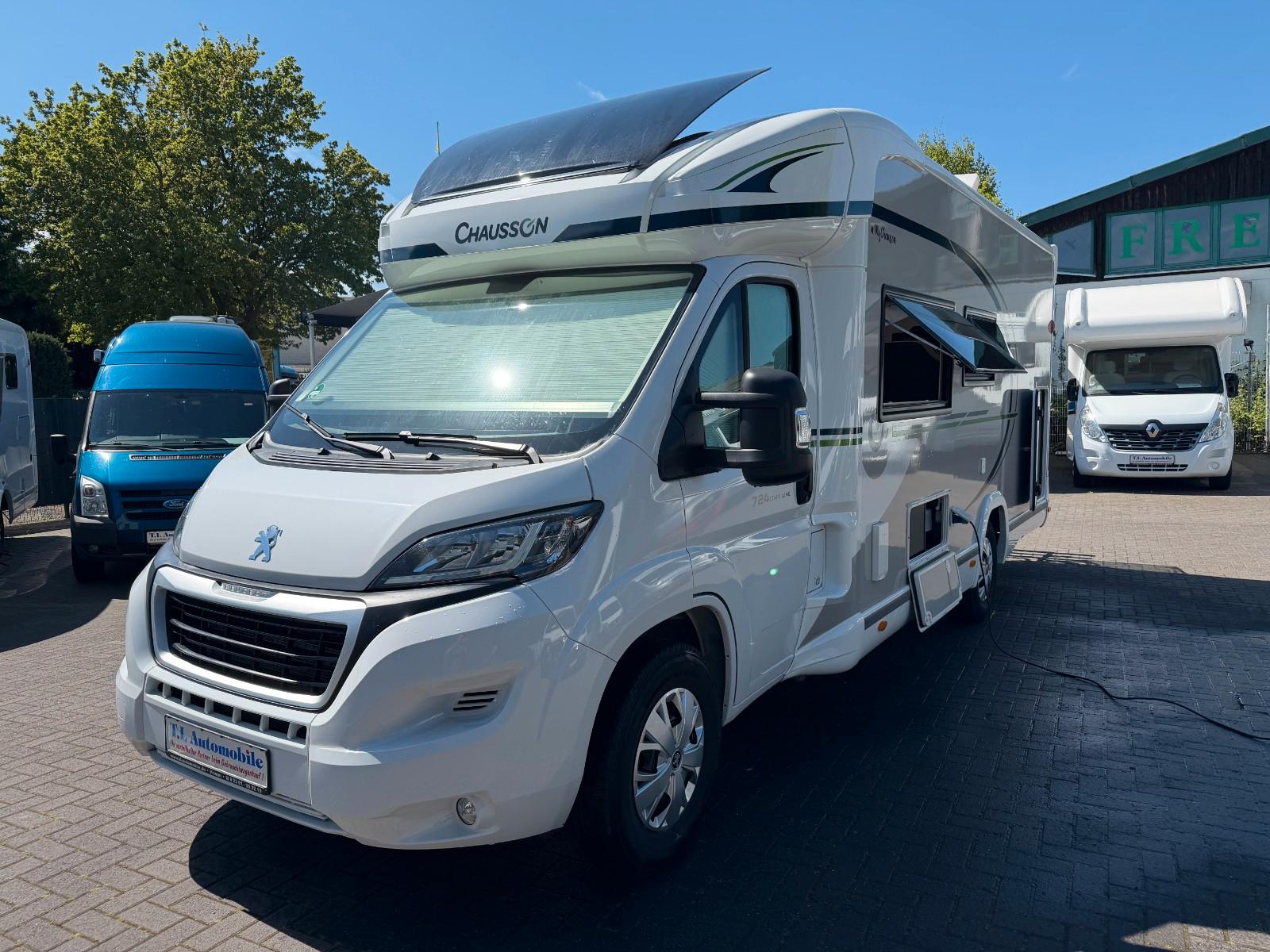 Chausson T 724 Navi/Kamera Hubbett 5.Sitz/6.Schlafplätze