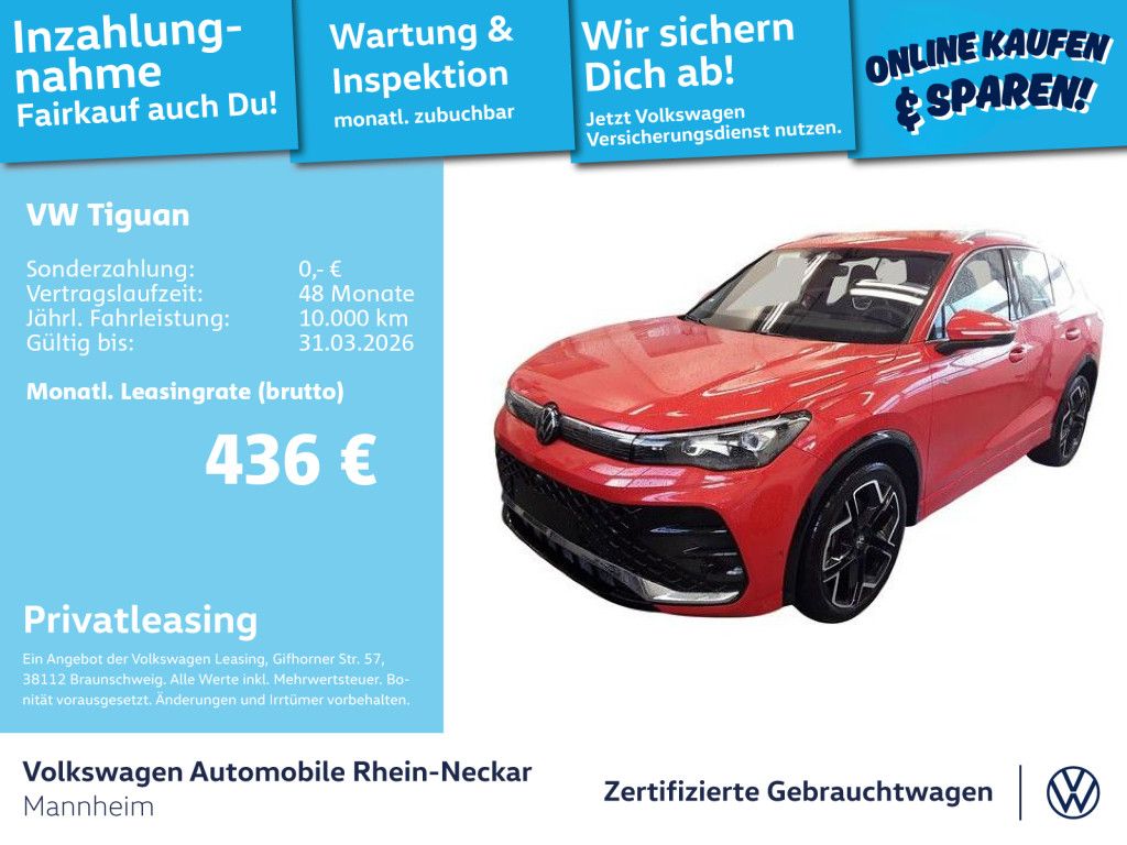 Tiguan 2.0 TDI R-Line DSG GAR 2030 Navi Standhei