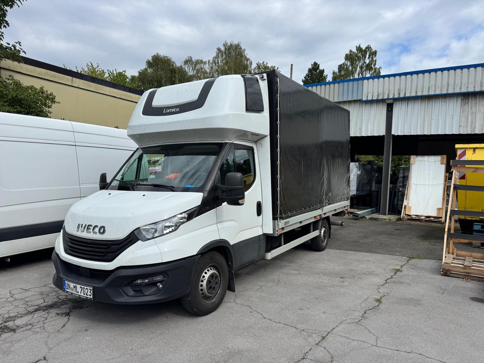 Iveco Daily 35S18 Pritsche Plane Ladebordwand