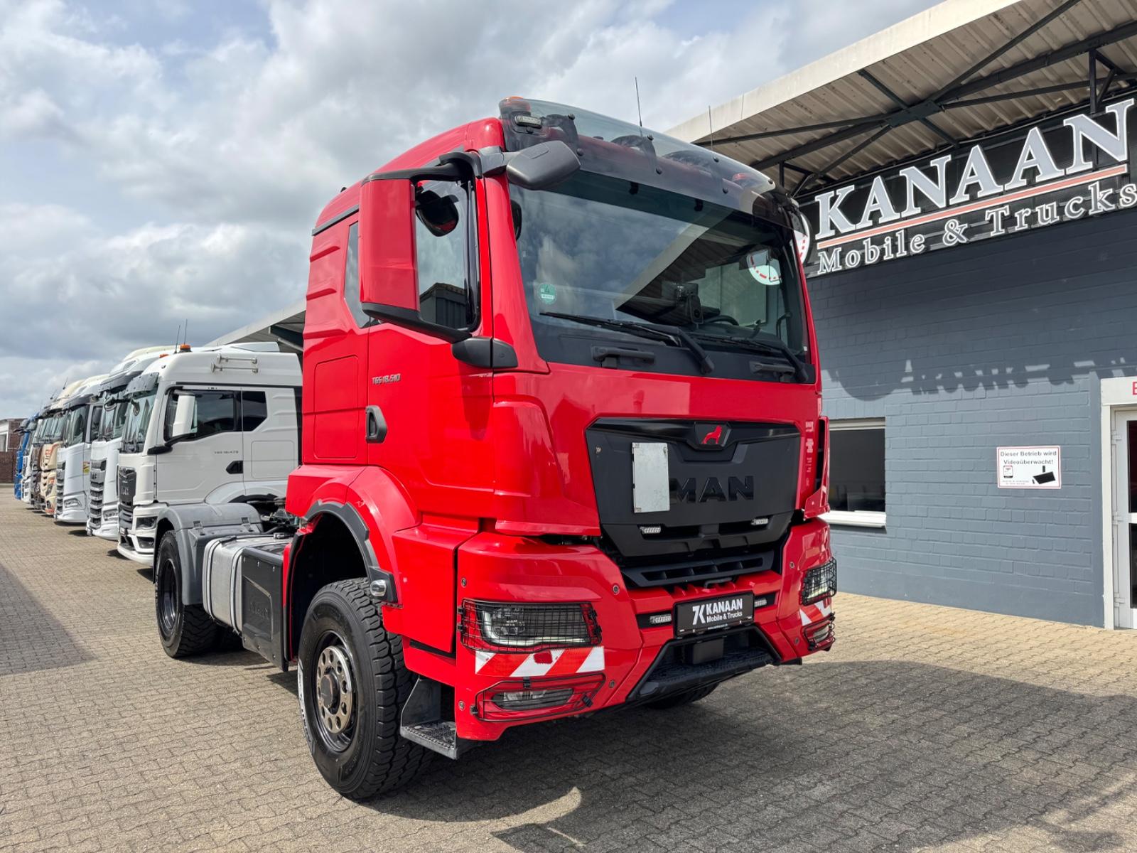 MAN 18.510 TGS 4x4H BLS  Meiller Hydraulik NEW MODEL