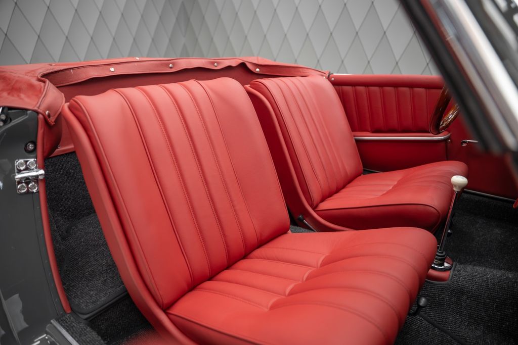 190 SL Cabriolet Baujahr 1955/56 Grau / Rot - Bild 15
