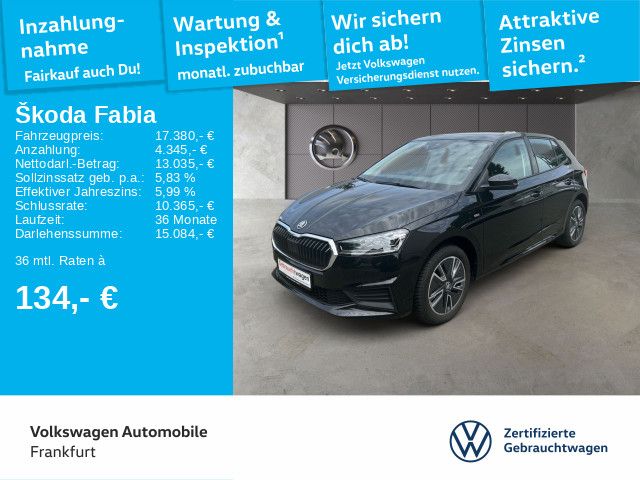 Skoda Fabia 1.0 MPI Ambition Navi DAB+ LED FABIA AMB M