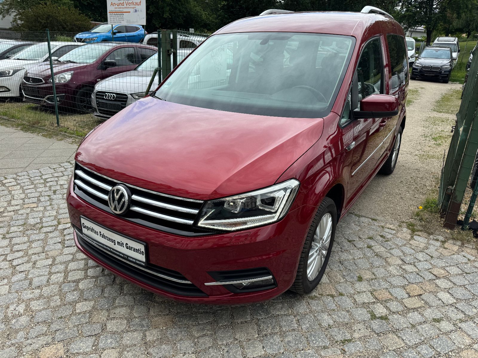 VW Caddy Highline BMT Navi Led Alcantara