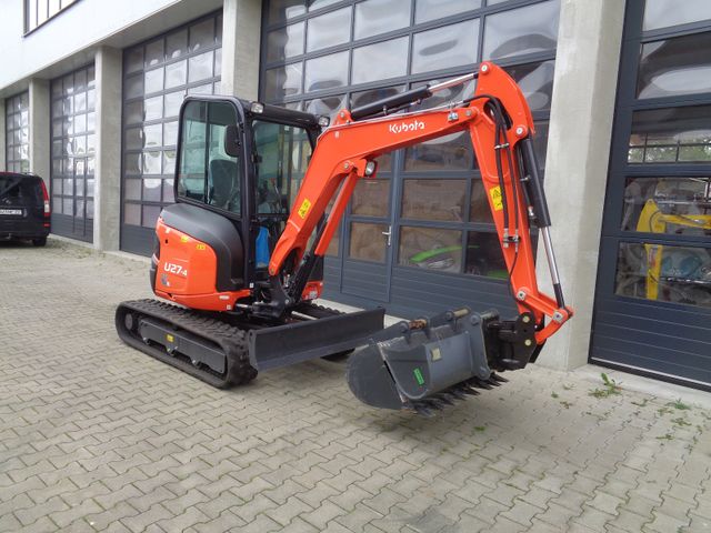 Kubota U27-4 HI Powertilt + Löffelpaket NEU