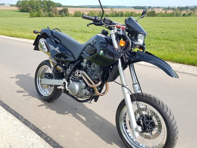 Mz 660 sm Baghira black Panther Supermoto