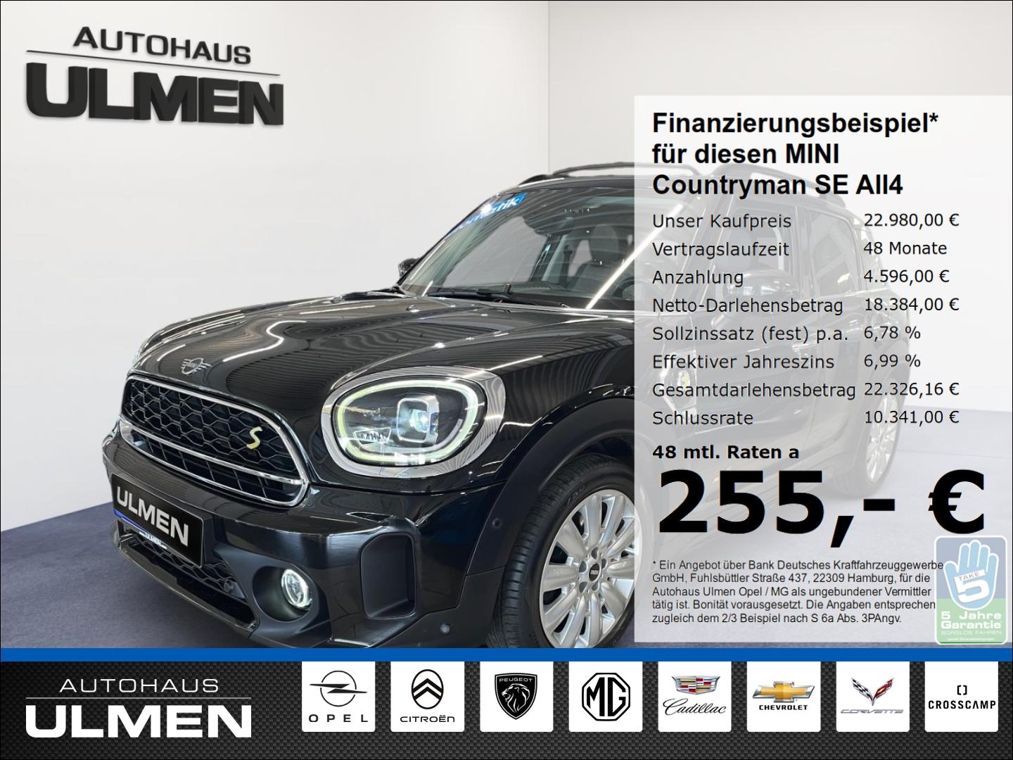 MINI Countryman SE All4 Navi Panorama LED-Schein.Alu 