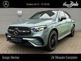Mercedes-Benz GLC 400 e 4M Cp AMG Prem+/20"/Night/Pano/Bur/AHK - silberne Mercedes-Benz GLC 400