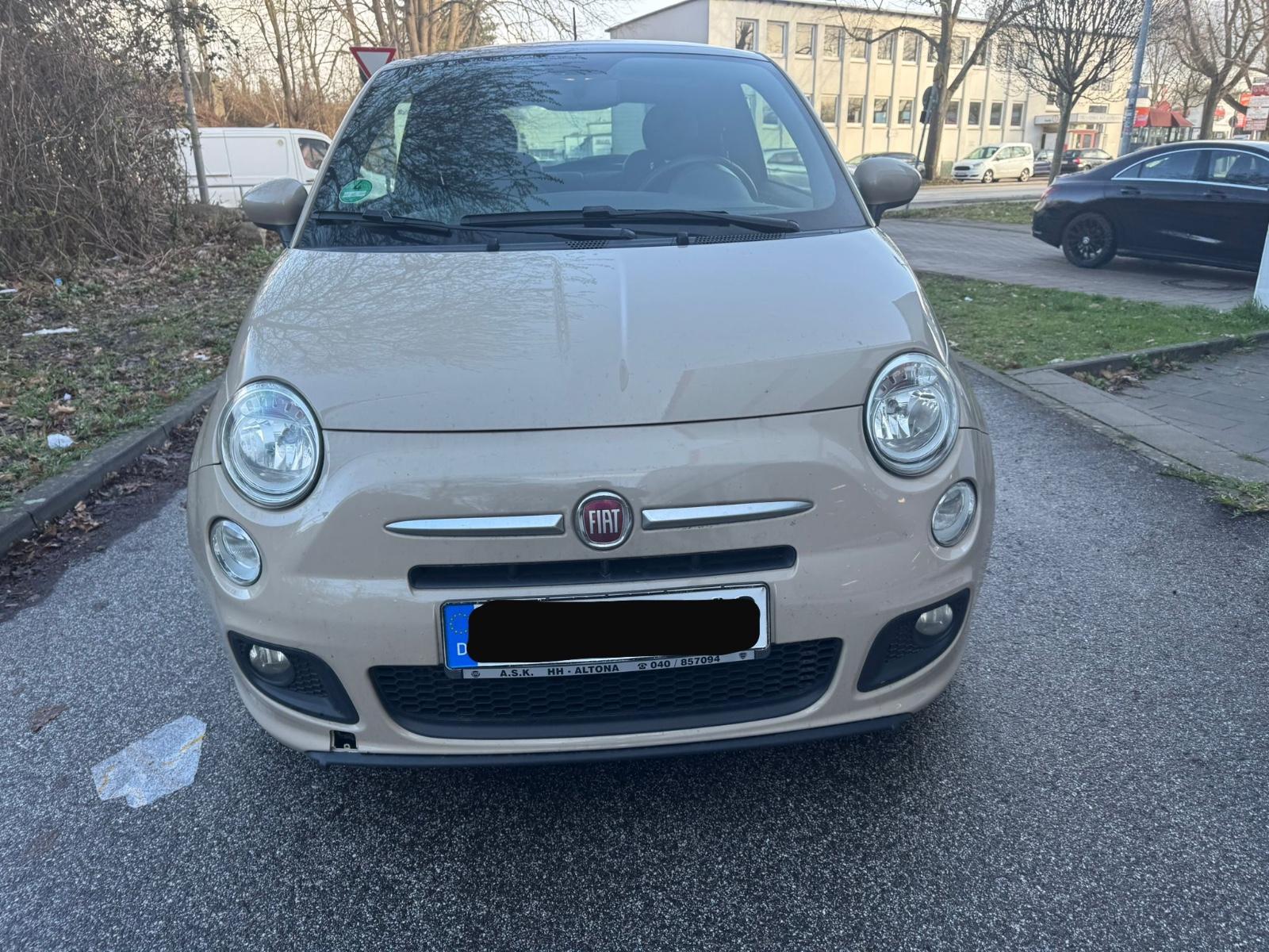 Fiat 500 S*ERSTE HAND*TEILLEDER*