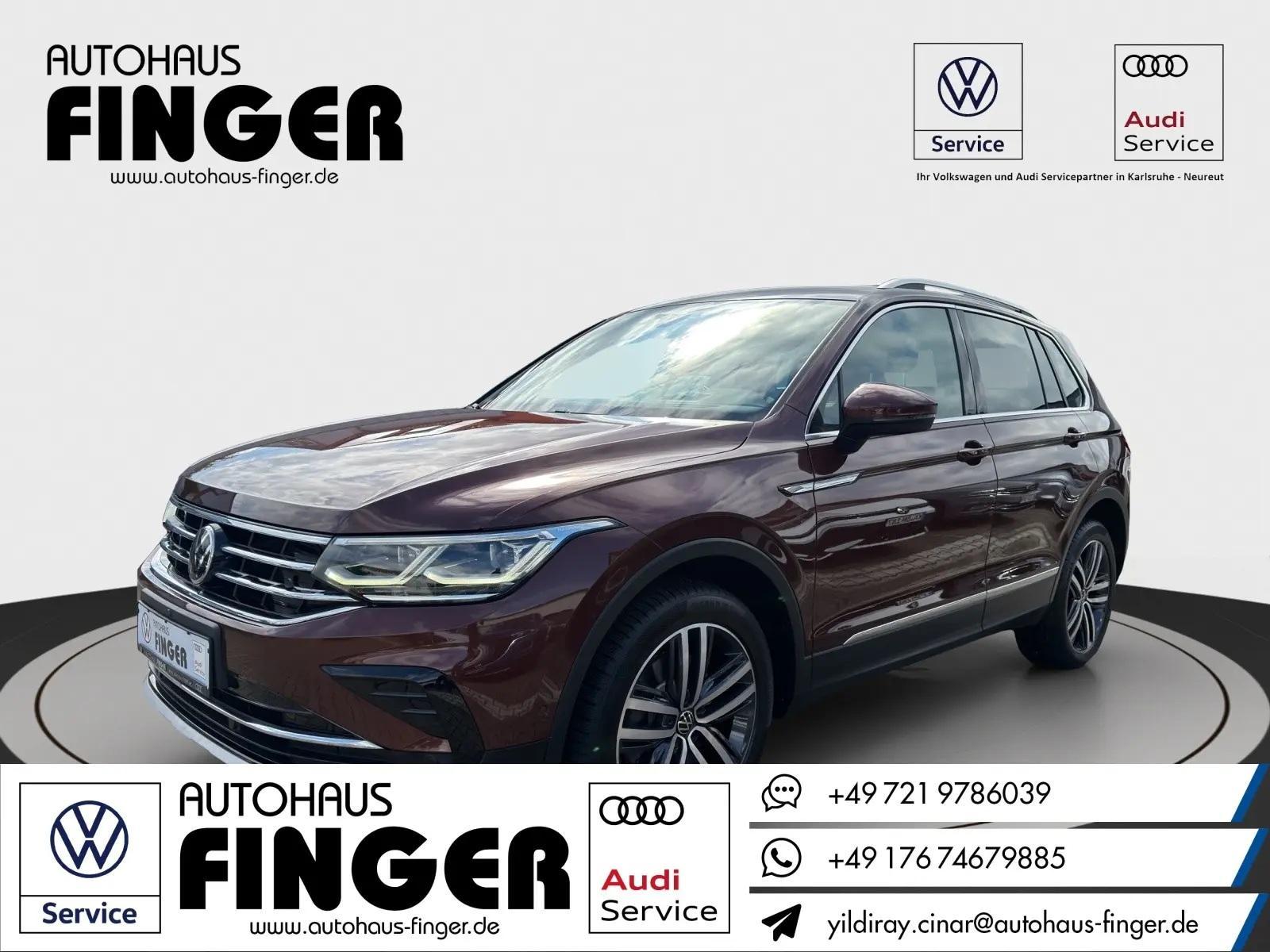 Volkswagen Tiguan 2.0 TDI 4M DSG Elegance*AHK/Leder/HUD/360