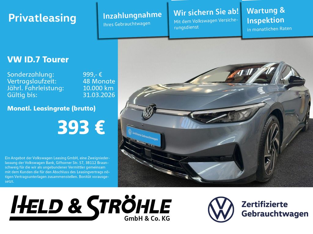 Volkswagen ID.7 Tourer Pro AHK DCC 20" IDA 360° HuD IQ WÄPU