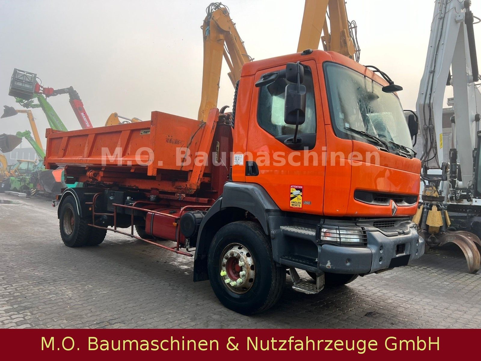 Fahrzeugabbildung Renault Kerax 260-19 / 4x2 / Marell  /