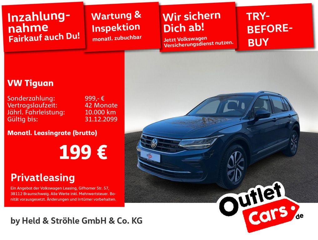 Tiguan ACTIVE 1.5 TSI DSG LED NAV EL-HECKKL. ACC